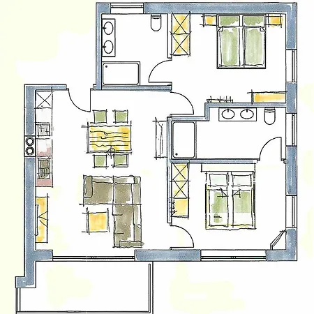 Appartement Gipfelblick *